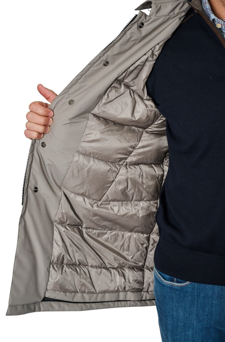 Herno Uomini parka uomo grigio