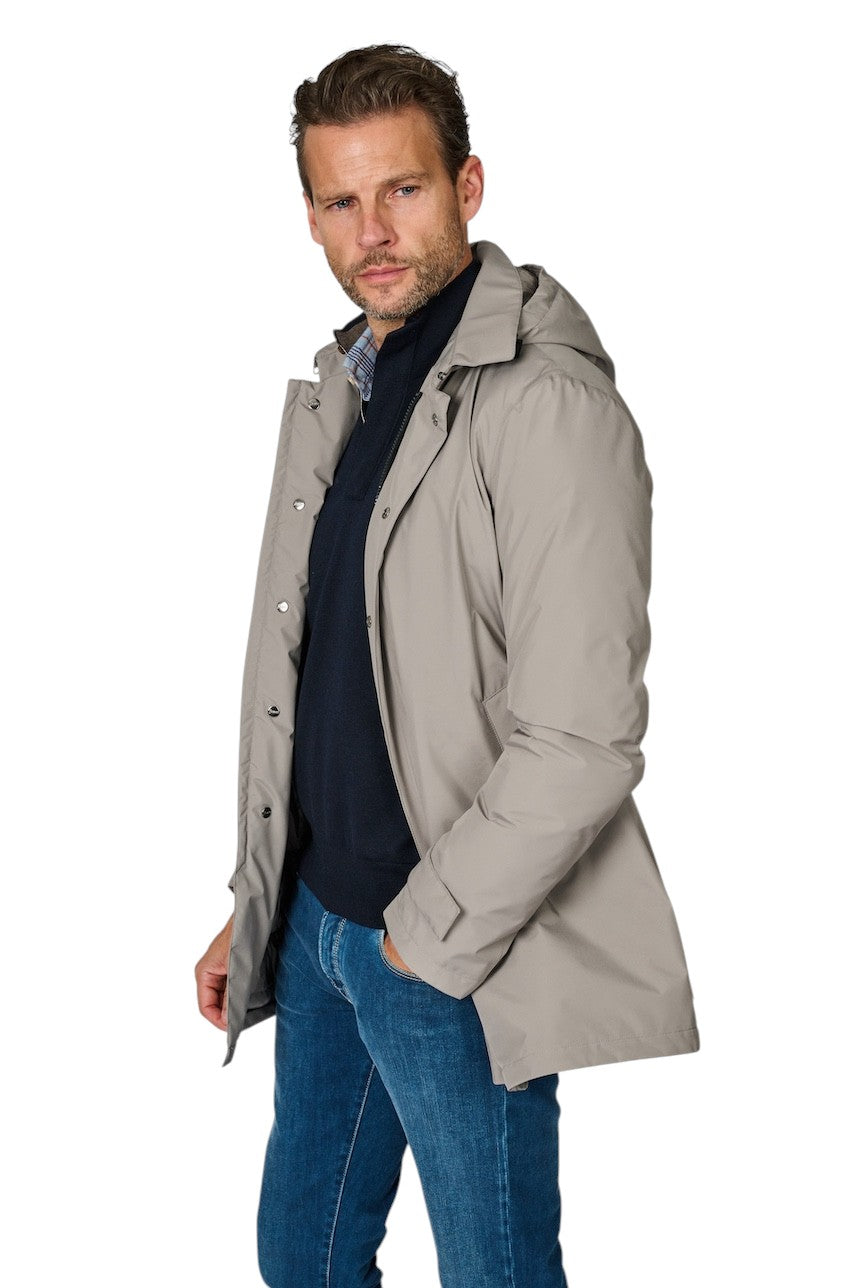 Herno Uomini parka uomo grigio