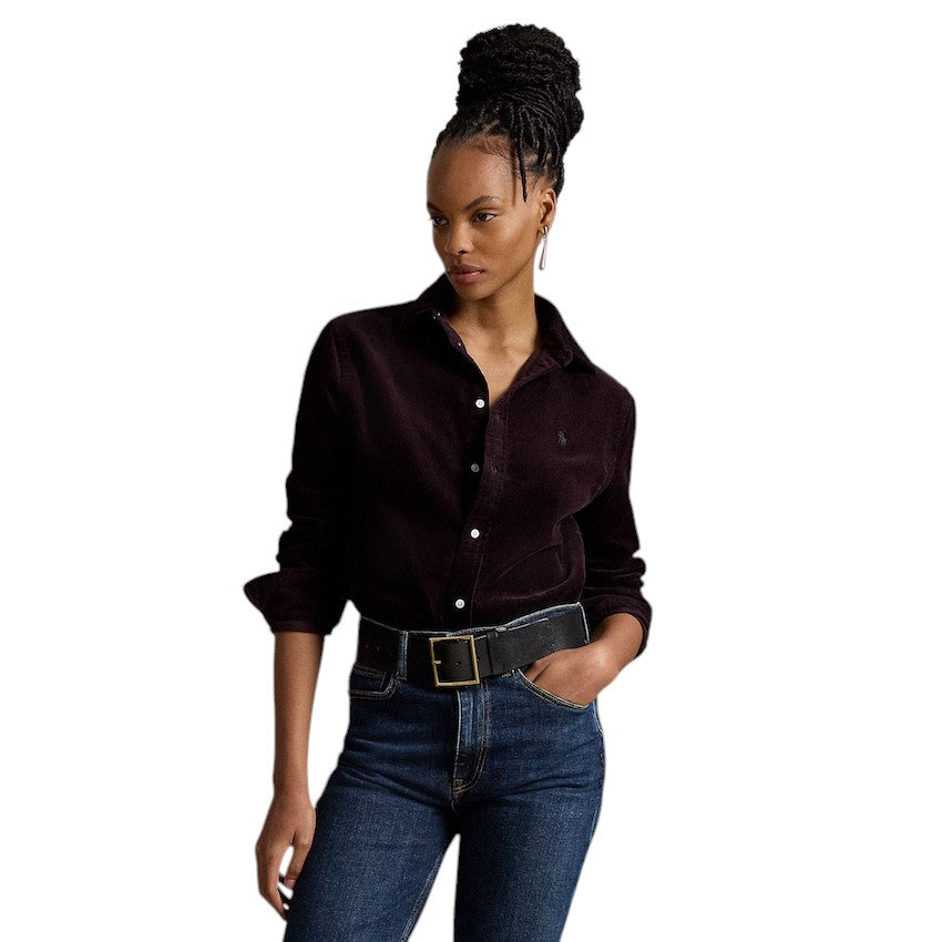 Polo-Ralph-Lauren-Damenbluse-langärmelig-Damen-bordeauxrot-211a93203012