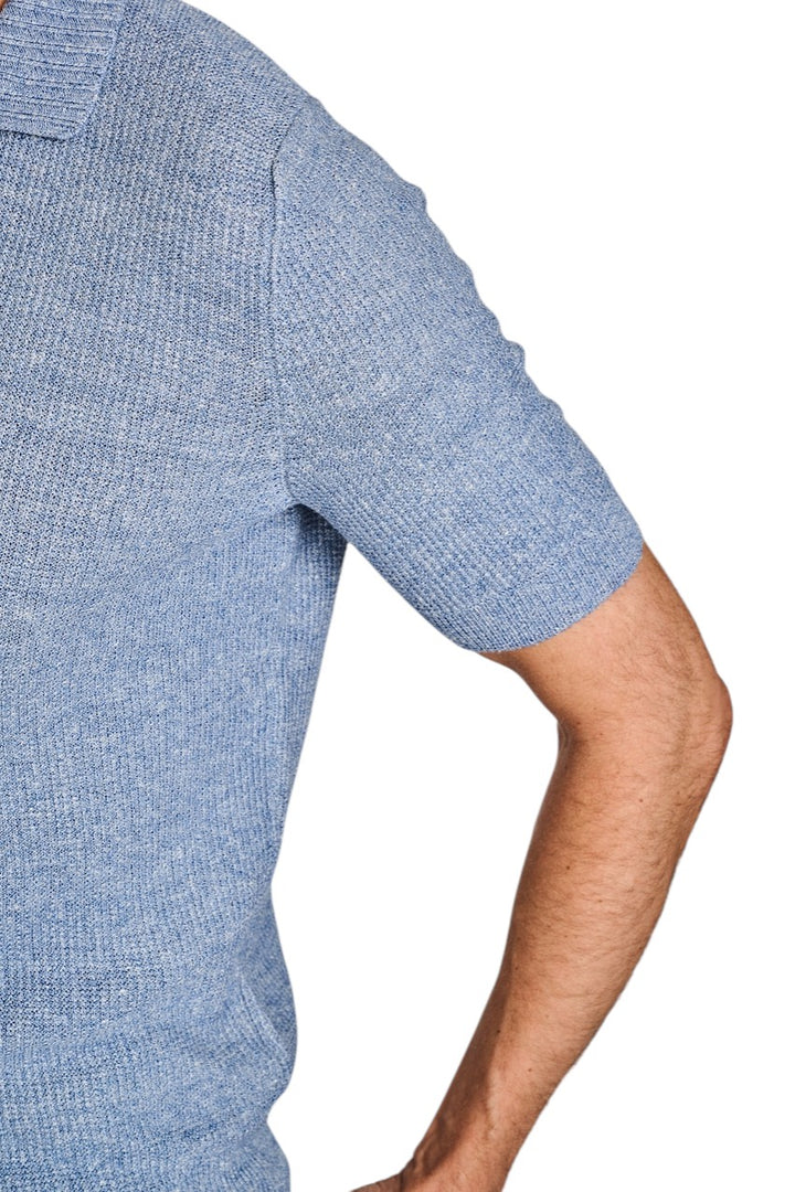 Gran Sasso Men polo shirt korte mouwen heren blauw 23140/18640 565