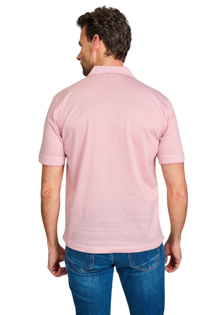 Gran Sasso Men polo shirt korte mouwen heren roze 60126/72768/243