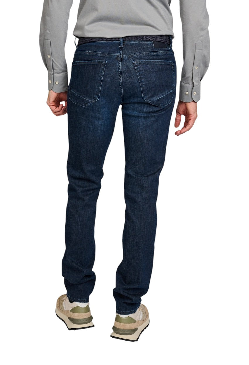 Brax Men jeans heren donker blauw Chuck 80-6500/24