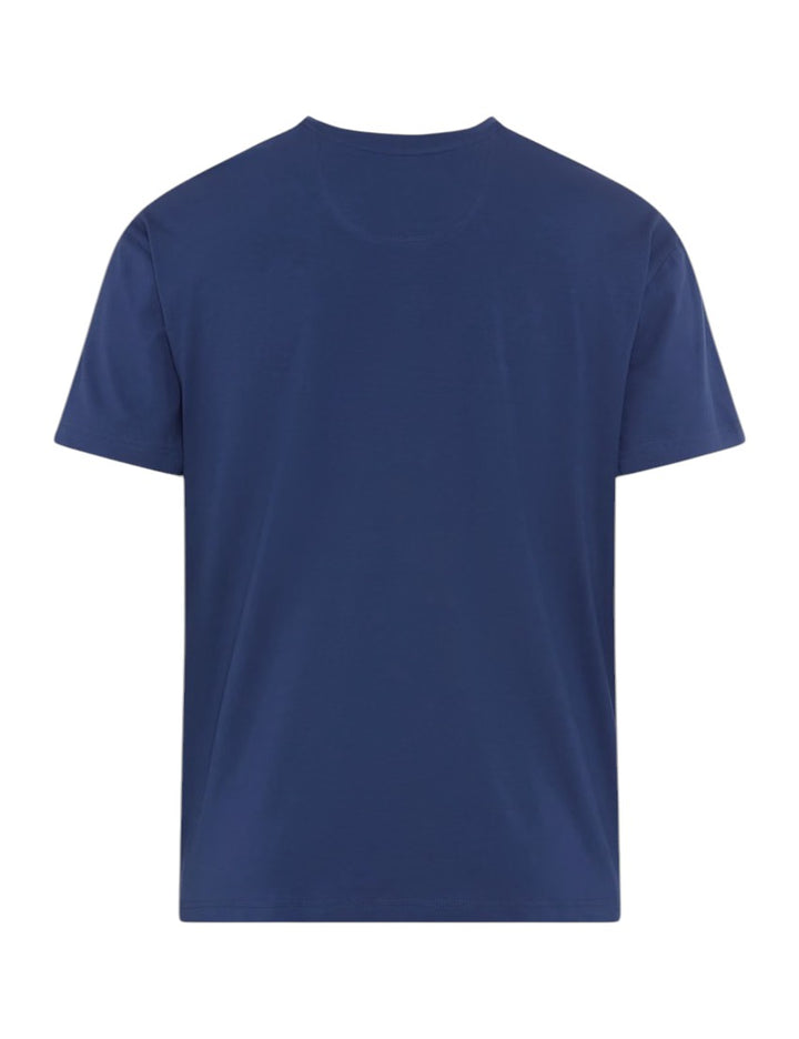 Brax Men t-shirt korte mouwen heren blauw Ted 24-4538/25