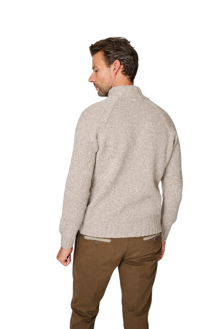 Gran Sasso Men pull trui heren taupe 10194/25713 970