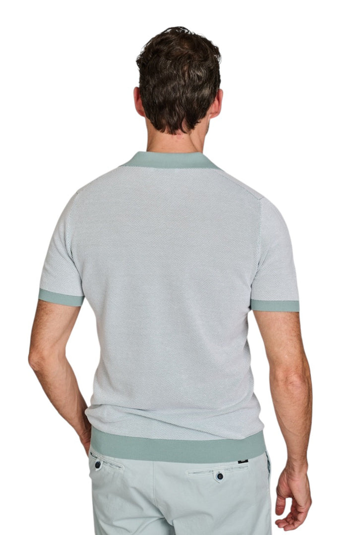 Gran Sasso Men polo shirt korte mouwen heren groen 57155/26901 510