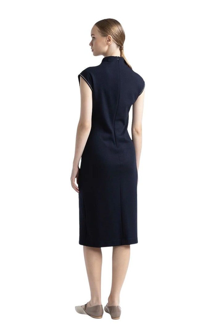 Peserico Robe dames bleu foncé