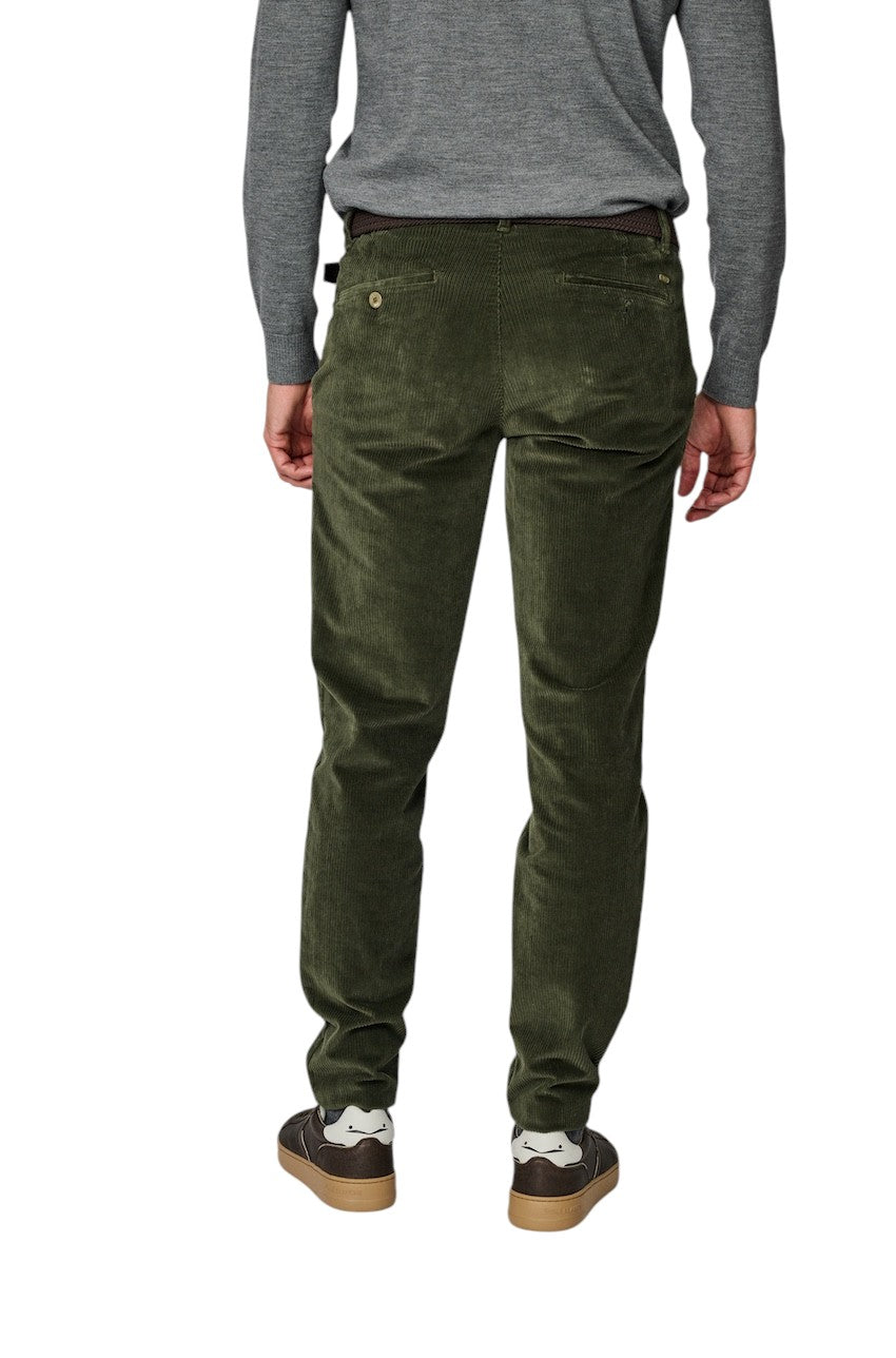 Brax Men sportieve broek heren olijf 87-3438/32 PHIL DX