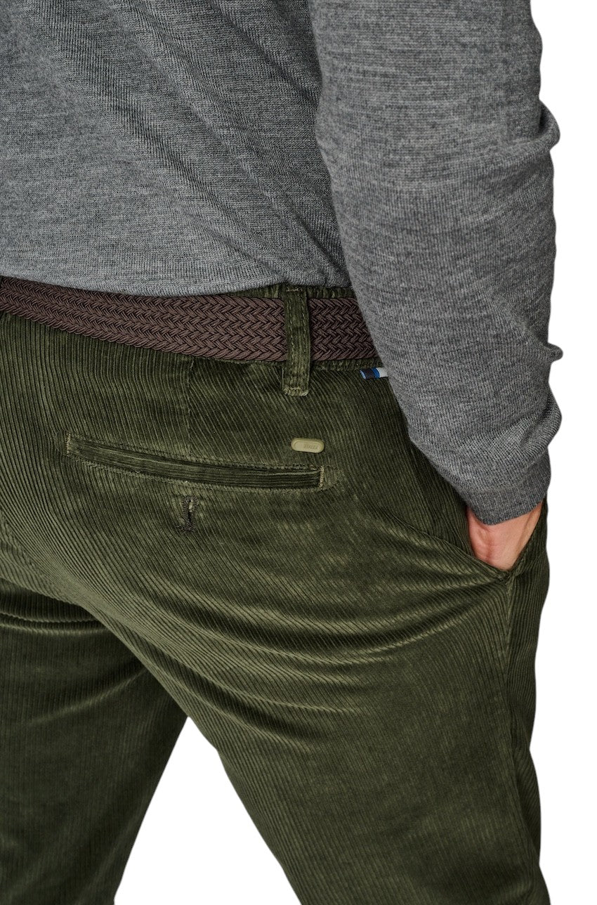 Brax Men sportieve broek heren olijf 87-3438/32 PHIL DX