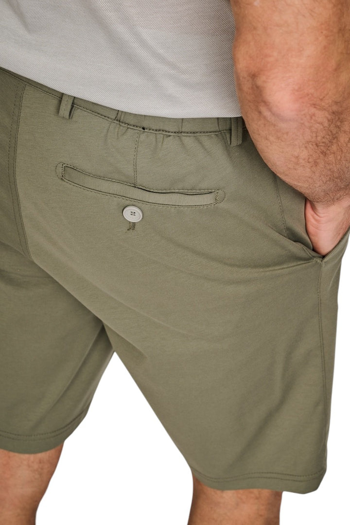 Eurex By Brax bermuda heren khaki Bosse 05-5302/34