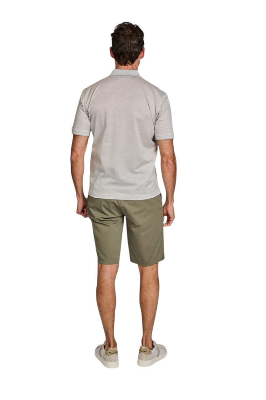 Eurex By Brax bermuda heren khaki Bosse 05-5302/34