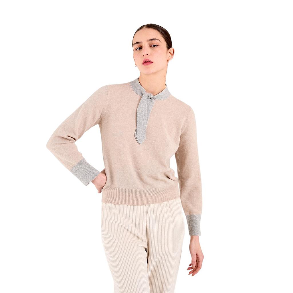 anneclaire-Pullover-für-Damen-beige-d1869-857-733