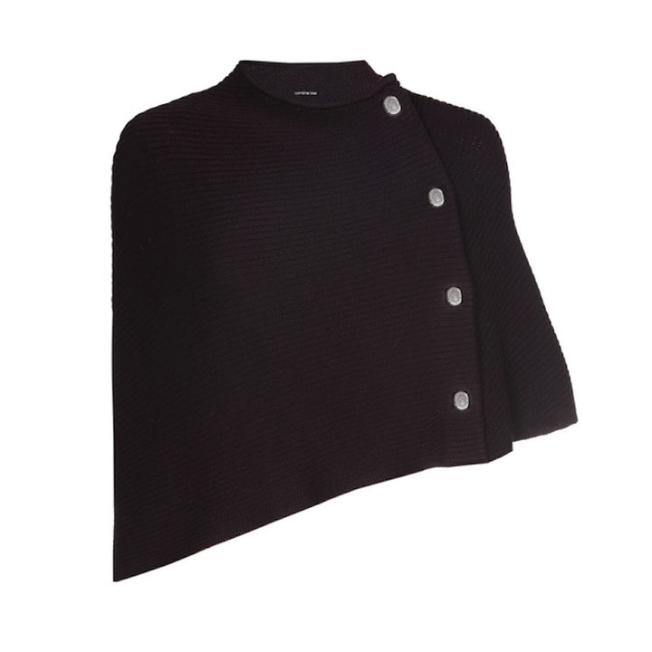 Caroline Biss poncho dames paars 4260/53
