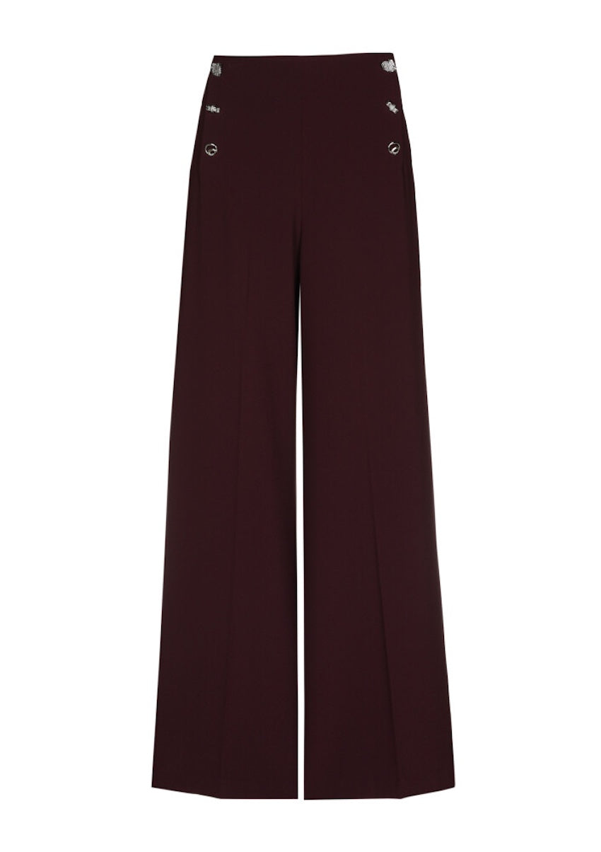Caroline Biss broek dames bordeaux 4573/54