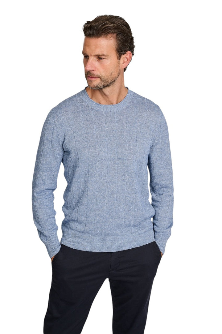 Gran Sasso Men pull trui heren blauw 23190/18665/565