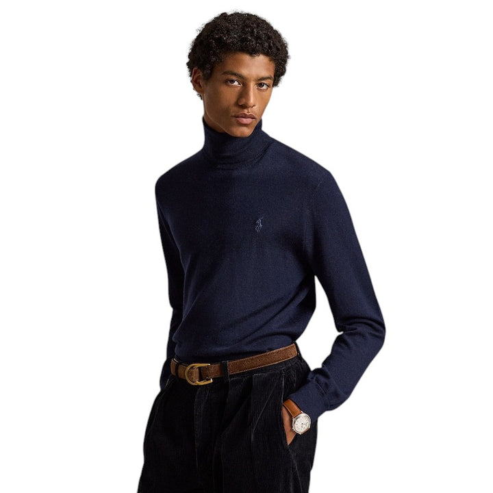 polo-ralph-lauren-herre-trøje-rulle hals-herre-marineblå-710946145001