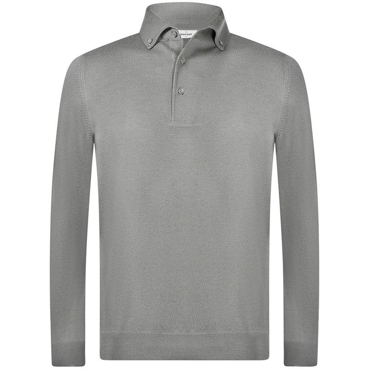 gran-sasso-men-polo-shirt-lange-mouwen-heren-groen