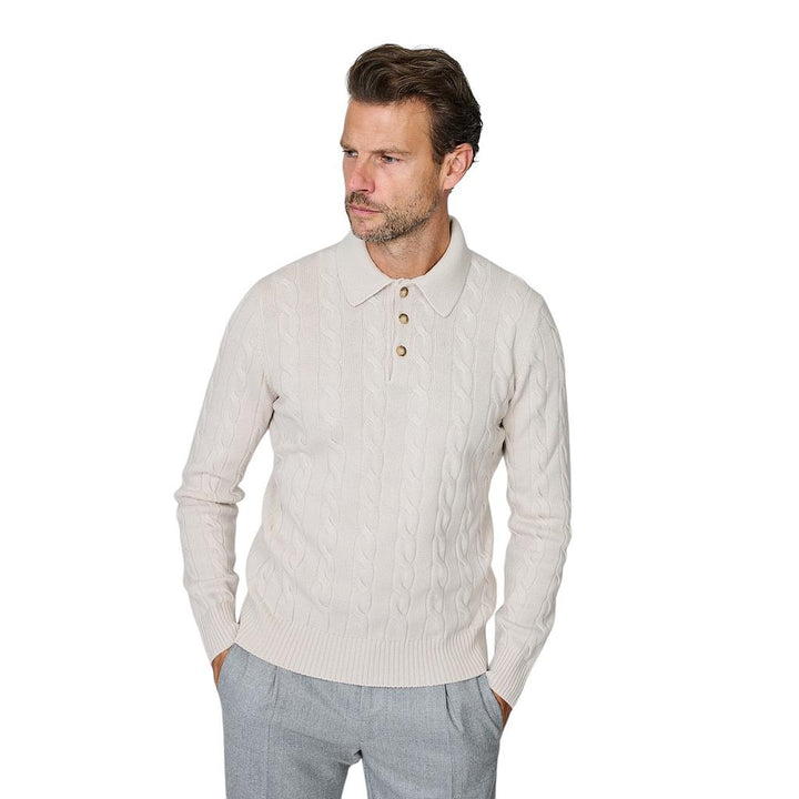 gran-sasso-men-polo-shirt-lange-mouwen-heren-beige