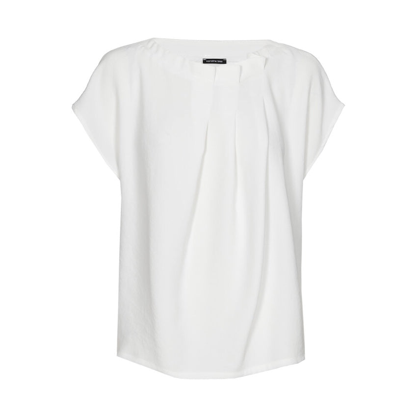 Caroline Biss blouse korte mouwen dames ecru 1608/91