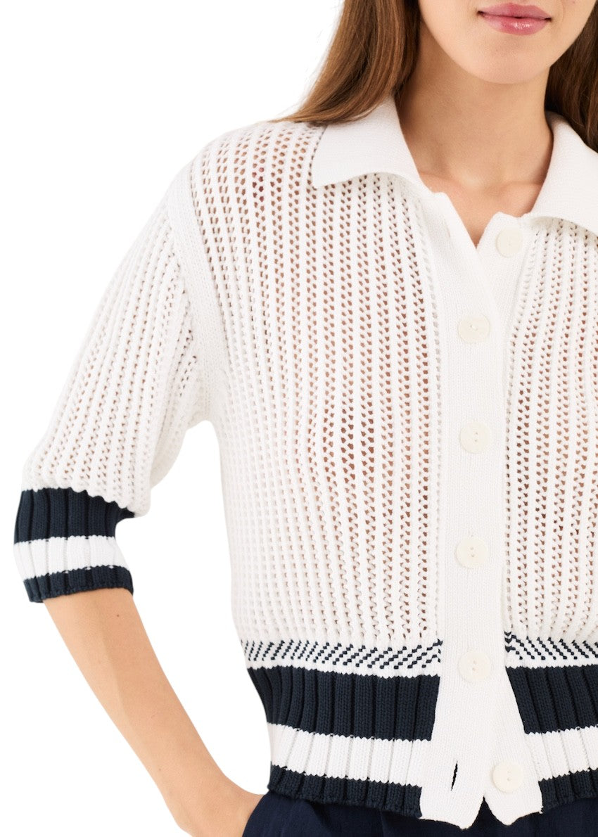 Anneclaire gilet dames beige D1536 383 730