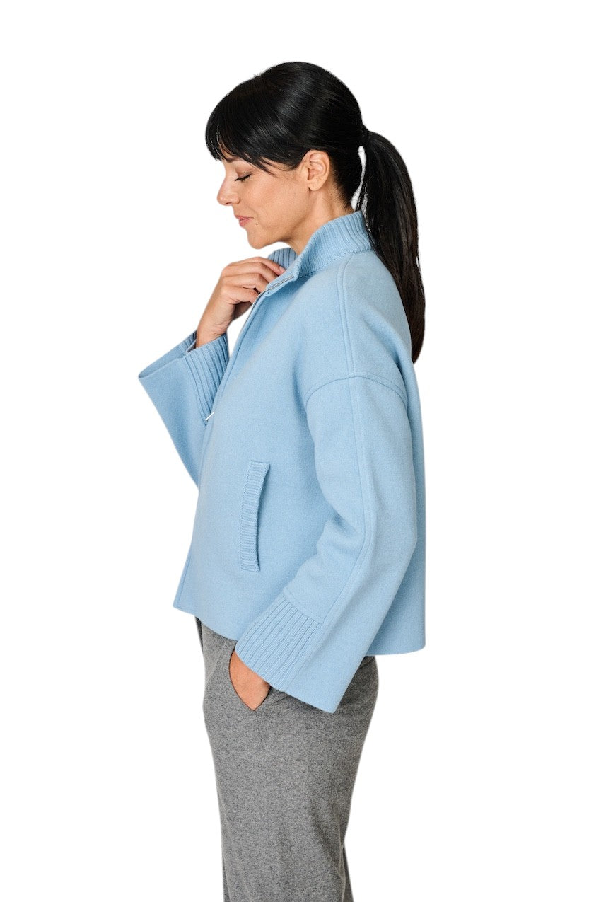 Anneclaire gilet da donna colore del cielo D1825 607 657