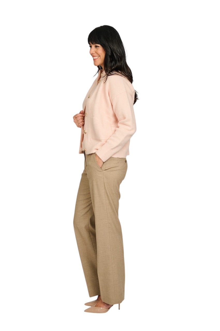 Anneclaire gilet dames roze D1245 461 664.