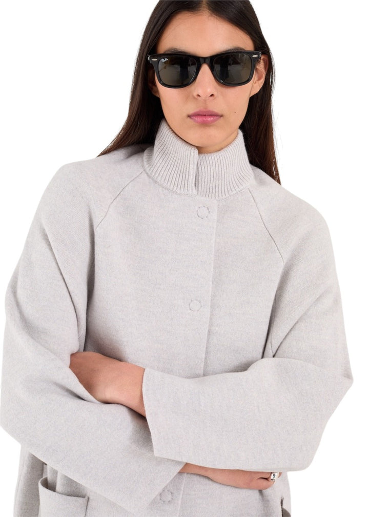 Anneclaire mantel jas dames grijs D1826 607 654