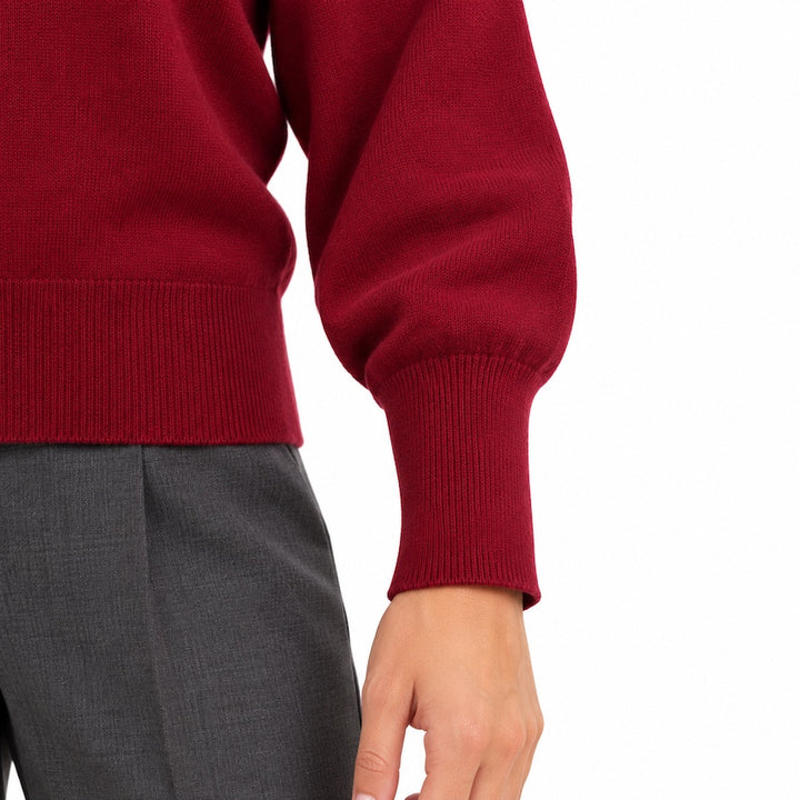 Anneclaire pull trui dames bordeaux D1844 857 024