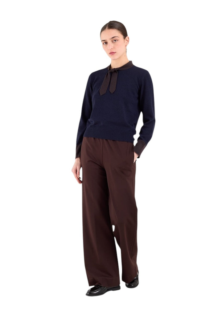 Anneclaire pull trui dames marine D1869 857 732
