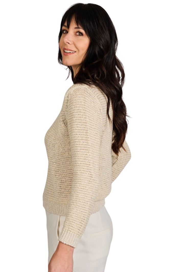 Anneclaire pull trui dames zand D1128 1614 721