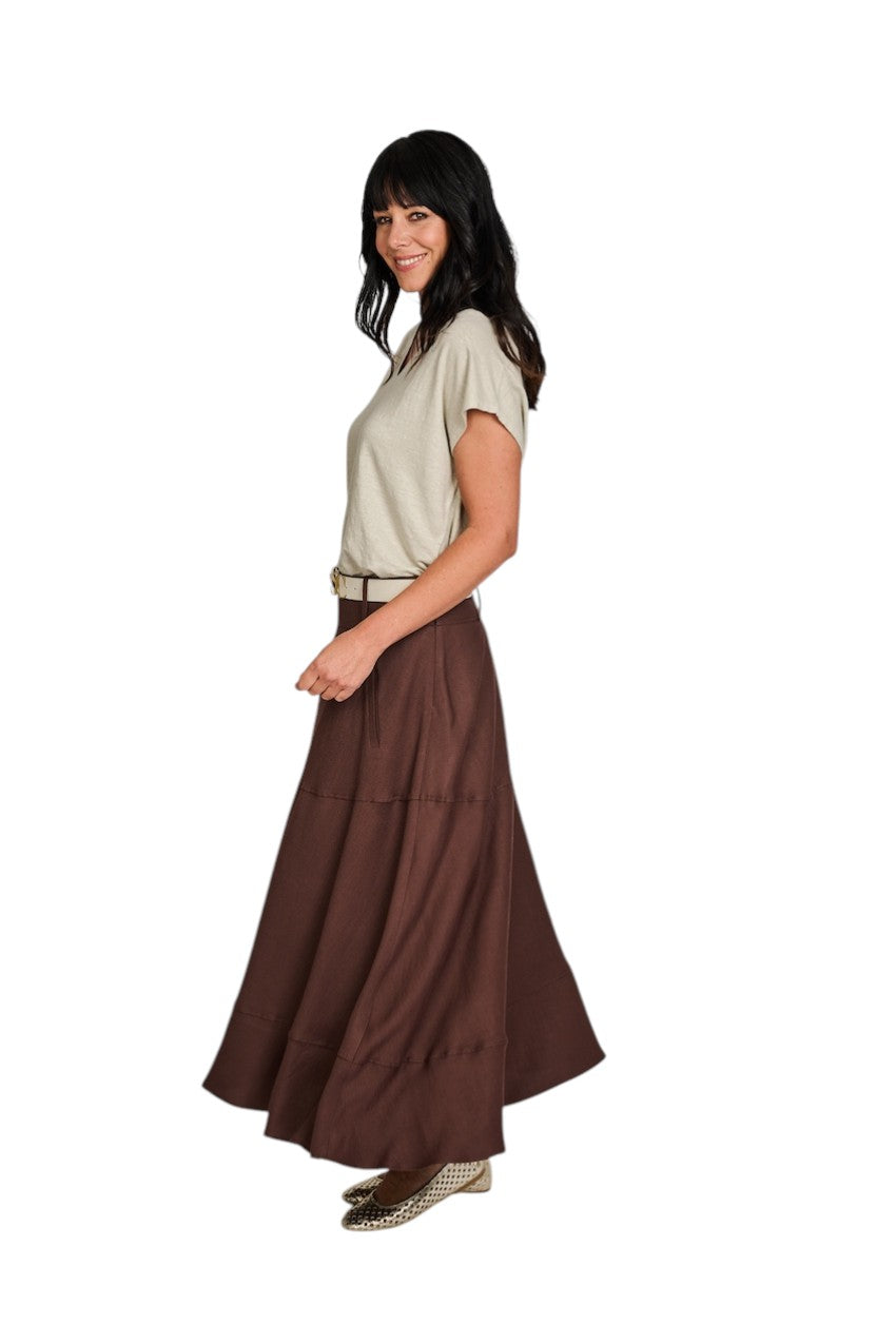 Antonelli rok dames chocolat Joel Q9904-935-240