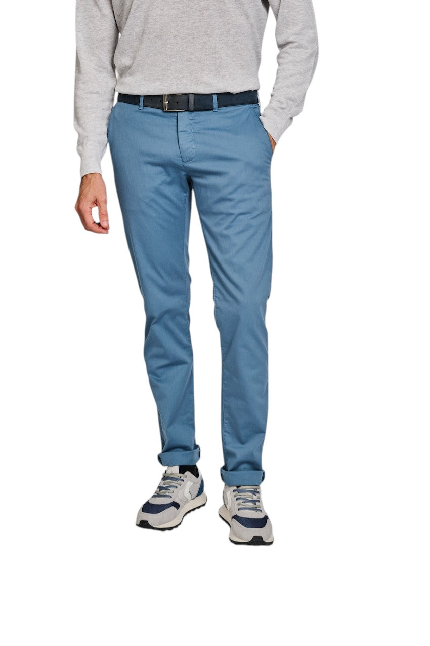 Atelier Noterman sportieve broek heren blauw ATN05-A82-1589-233.