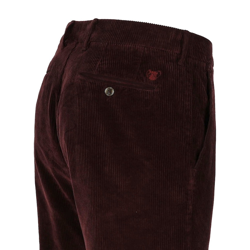 Atelier Noterman sportieve broek heren bordeaux ATN05-A86-2052-601