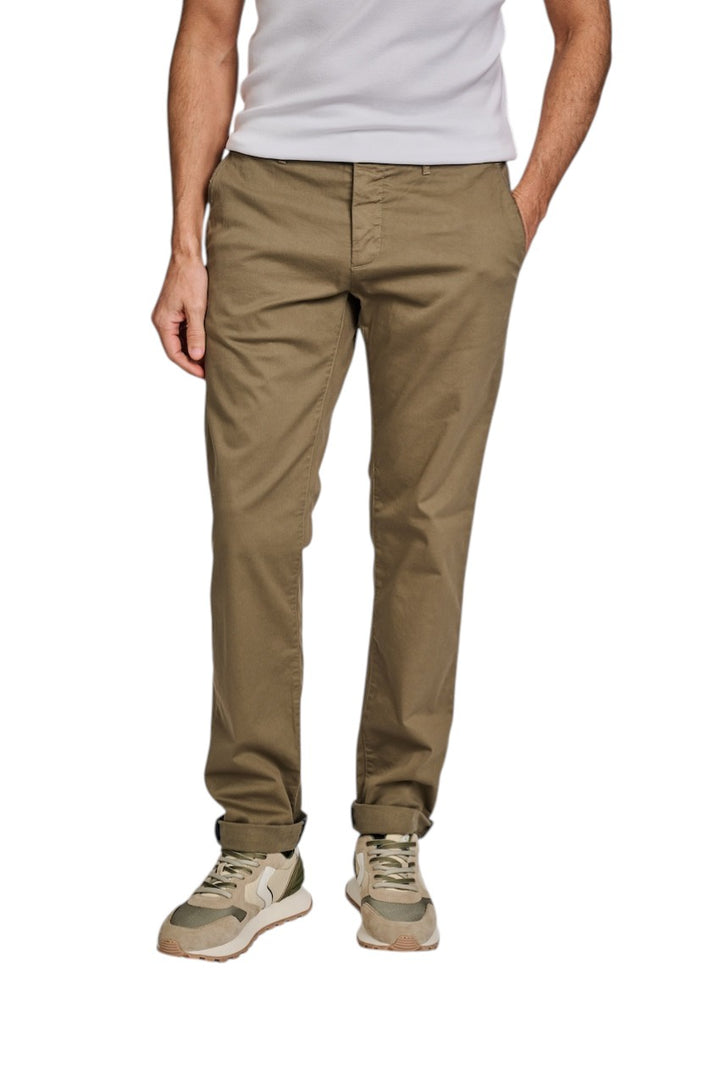 Atelier Noterman sportieve broek heren bruin ATN05-A82-1589-732