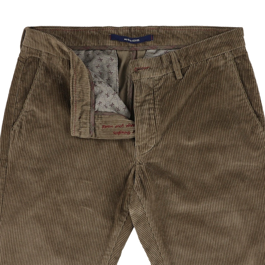 Atelier Noterman sportieve broek heren bruin ATN05-A86-2052-839