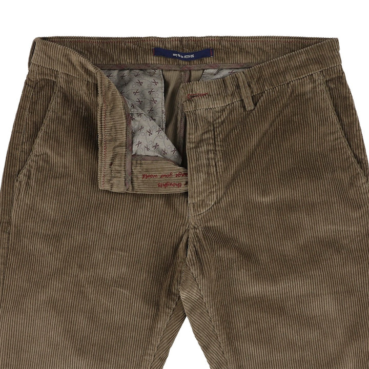 Atelier Noterman sportieve broek heren bruin ATN05-A86-2052-839