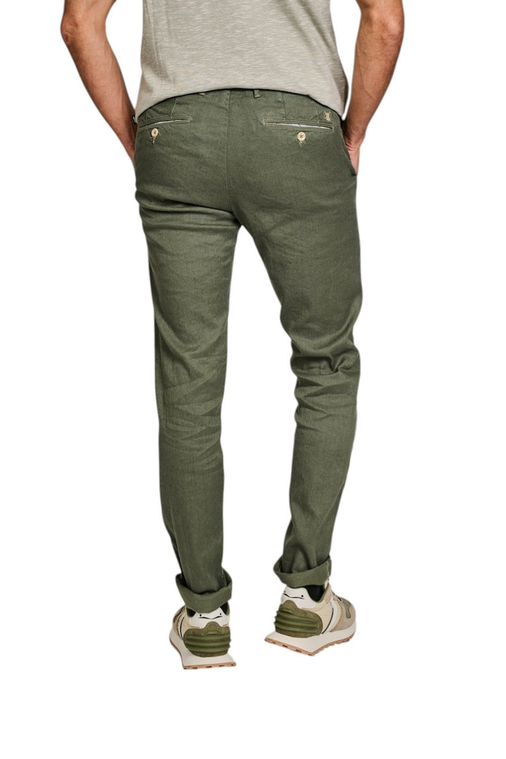 Atelier Noterman sportieve broek heren groen ATN05-A84-1762-348