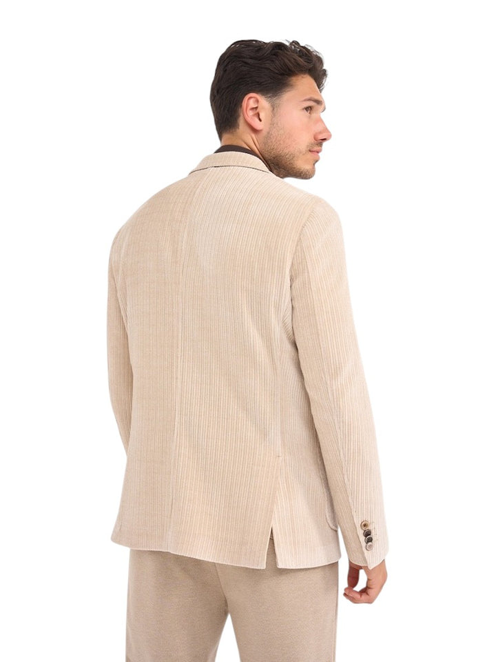 Blue Industry vest heren beige JBIW26-M14