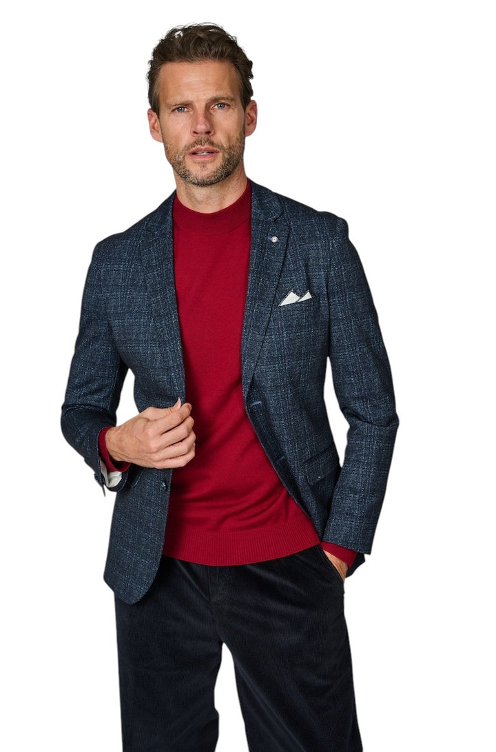 Blue Industry vest men navy
