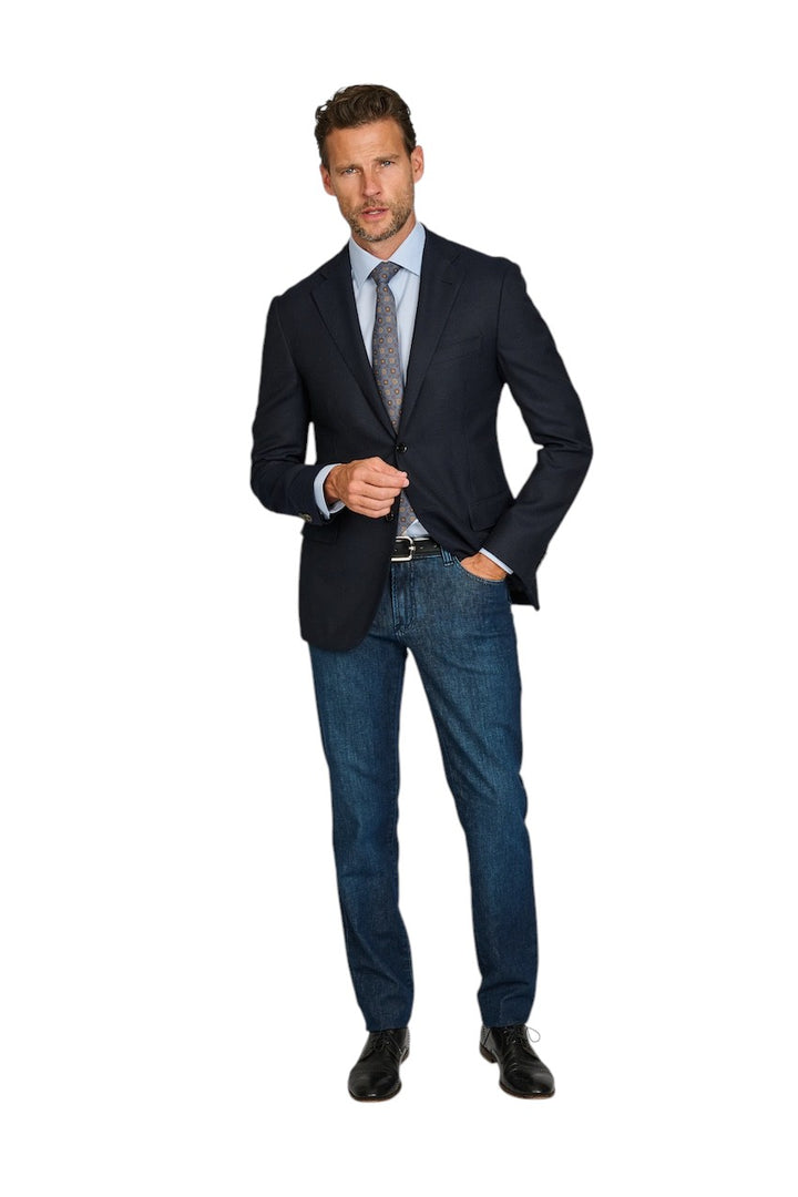 Corneliani gilet uomo navy