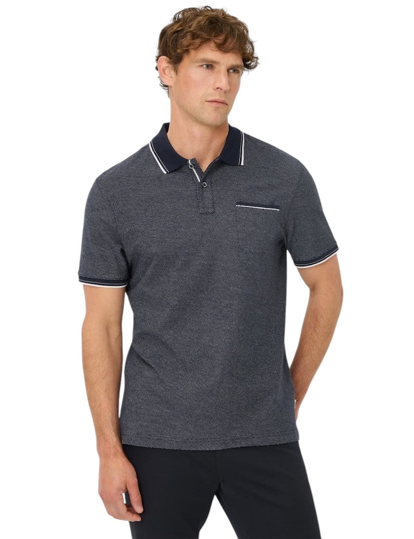 Brax Hommes polo manches courtes Patrick marine pour hommes