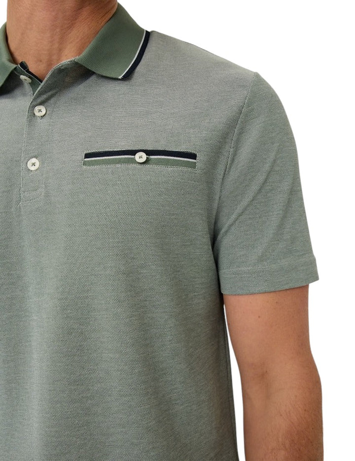 Brax Hommes polo manches courtes Vert Petter pour hommes