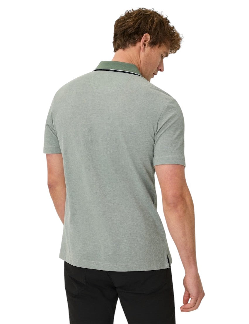 Brax Hommes polo manches courtes Vert Petter pour hommes