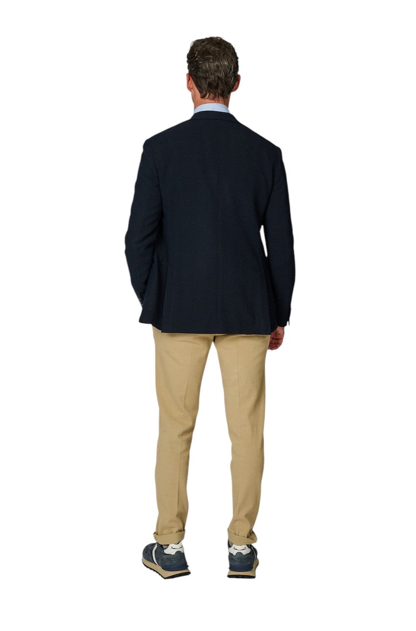 Mason'S Men sportieve broek heren camel COTTON /CASHMERE CHINO - NEW YORK STYLE 9PN28963MBE328230