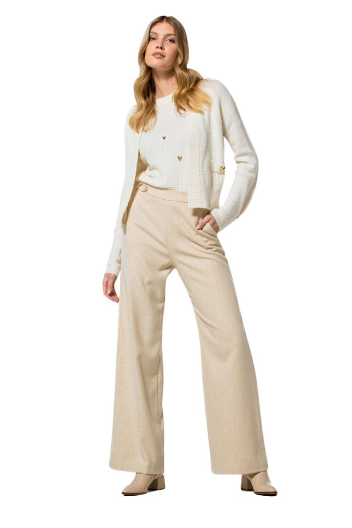 Caroline Biss broek dames beige