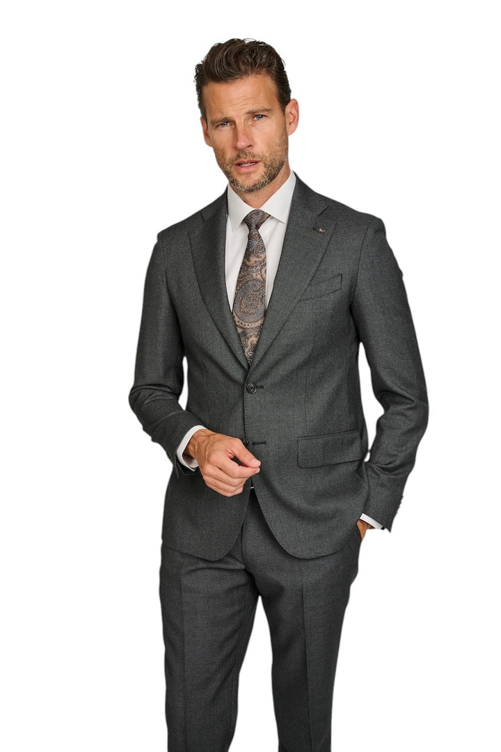 Cc Collection Corneliani kostuum heren anthraciet 267Z63-2667386 016