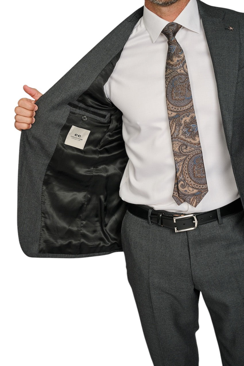 Cc Collection Corneliani kostuum heren anthraciet 267Z63-2667386 016