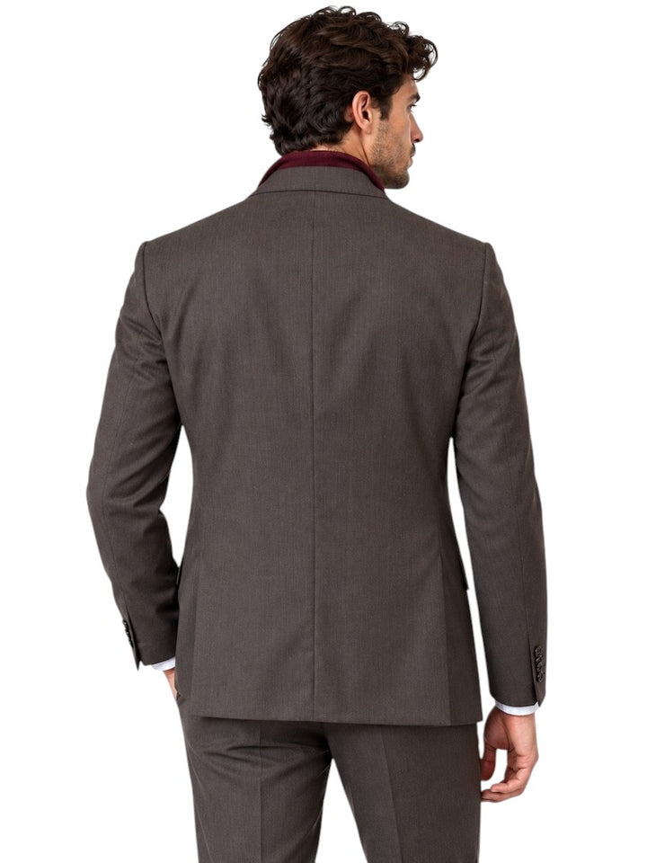 Cc Collection Corneliani kostuum heren bruin 287R49-2A7327-031