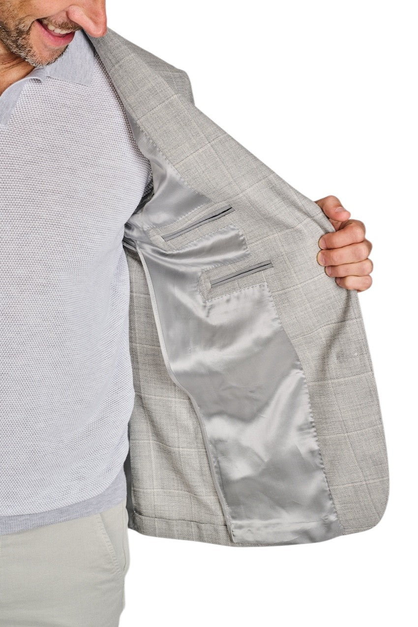 Cc Collection Corneliani vest heren grijs 27XZ23-2766503-013