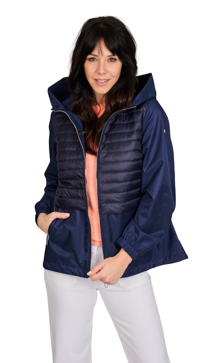 Duno Donna parka dames donker blauw Cerry Sorrento 800