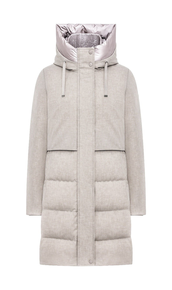 Duno Donna parka dames greige